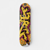 Kunst graffiti skateboard (Voorkant)