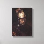 kunst Het Man met de Gouden Helmet Canvas Afdruk (Voorkant)