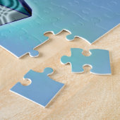 Kunst het woord legpuzzel (Zijkant)