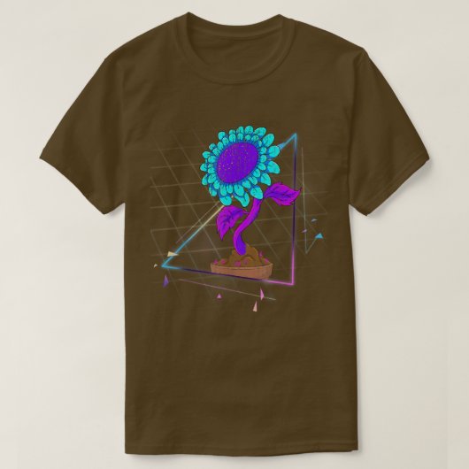 Kunst heupen Vloeiende esthetische vloedgolf S T-shirt (Design voorkant)