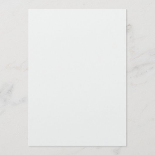 Kunst huwelijksmenu.  olieverf op doek. menu (Achterkant)