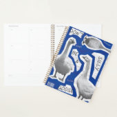 Kunst Illustratie Wees Geen Domme Gans Planner (Display)
