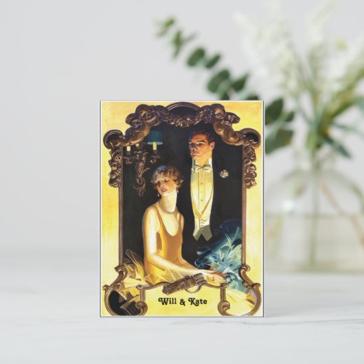 Kunst in 1920 - Aangepast formaat Briefkaart (Staand voorkant)