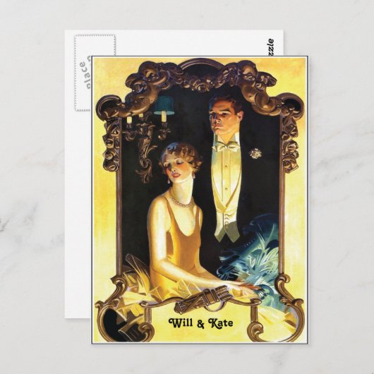 Kunst in 1920 - Aangepast formaat Briefkaart (Voorkant / Achterkant)