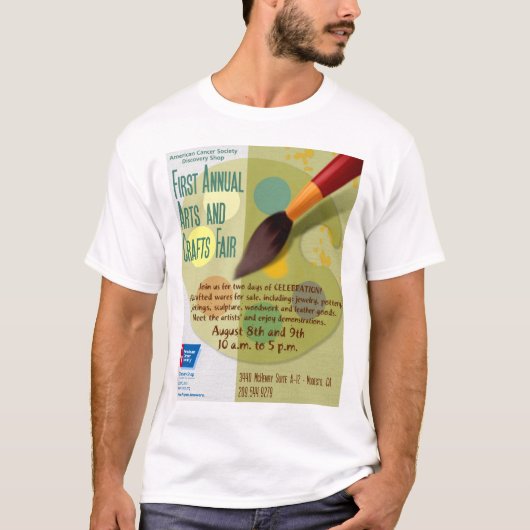 Kunst in Crafts Fair T-shirt (Voorkant)