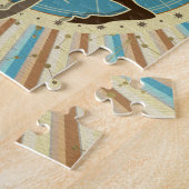  kunst in de dierentuin legpuzzel (Zijkant)