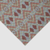 Kunst in de patroonstijl van de Zuidwest-Amerikaan Tissuepapier (Detail)