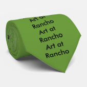 Kunst in de Ranch Stropdas (Opgerold)