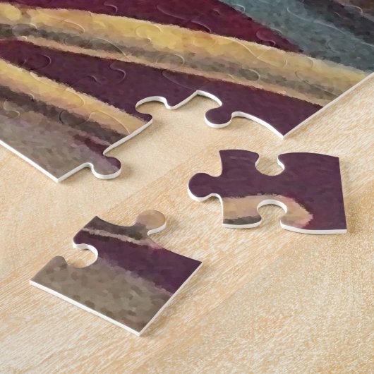  kunst in de reiskunst in Hawaii Legpuzzel (Zijkant)