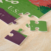  kunst in de reiskunst van Puerto Rico Legpuzzel (Zijkant)