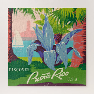  kunst in de reiskunst van Puerto Rico Legpuzzel