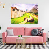 Kunst in de Tower of London Canvas Afdruk (Insitu (Woonkamer))