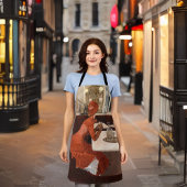 kunst - in het cafe - Fernand Lungren Schort