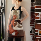 kunst - in het cafe - Fernand Lungren Schort