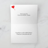 Kunst in het centrum van Wichita vrienden Dank je Bedankkaart (Binnen)