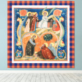  kunst in het kader van het paasprogramma canvas afdruk (Insitu (Houten vloer))