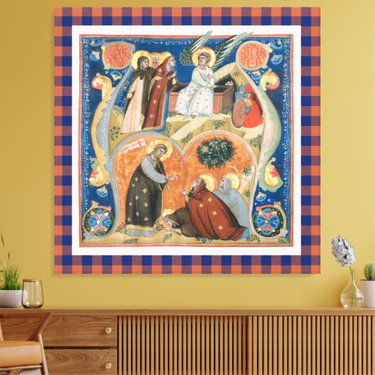 kunst in het kader van het paasprogramma canvas afdruk (Insitu (Woonkamer))