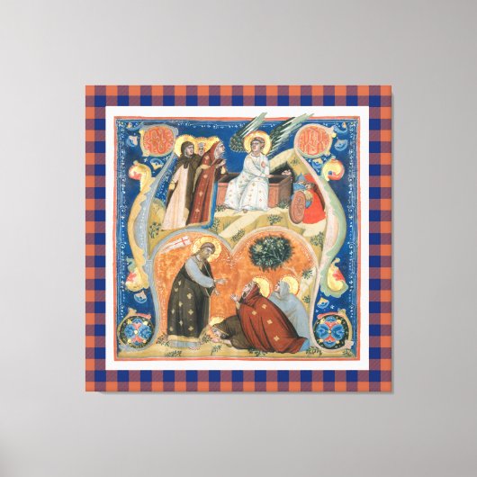  kunst in het kader van het paasprogramma canvas afdruk (Voorkant)