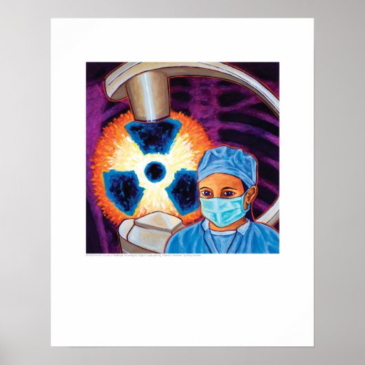 Kunst in Hoesje - Stralingsmaatregelen - Lambert Poster (Voorkant)