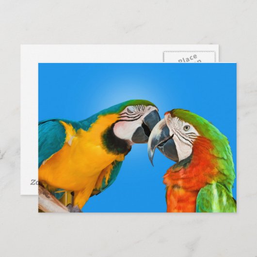 Kunst in Love Briefkaart (Voorkant / Achterkant)