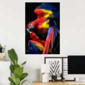 Kunst in Love Poster (Thuiskantoor)