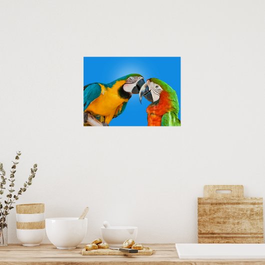 Kunst in Love Print (Keuken)