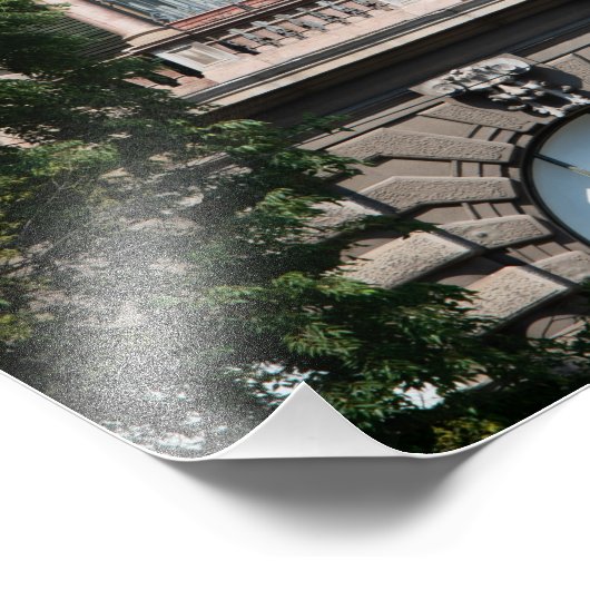 Kunst in Milaan Foto Afdruk (Hoek)