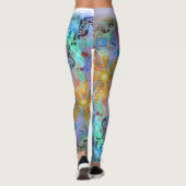 Kunst in Natuur, handgemaakt Leggings (Achterkant)