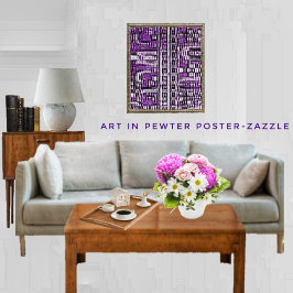 Kunst in Tin Poster