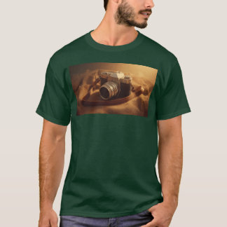 Kunst in vintage camerastijl nr. 09 Retro analoge  T-shirt