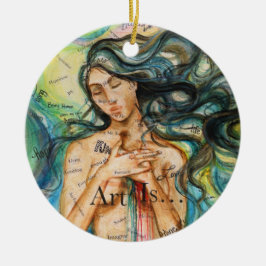 "Kunst is..." Art Ornament