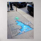 kunst is de hemel onder je voeten poster (Voorkant)