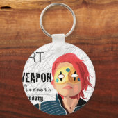 Kunst is de Weapon Sleutelhanger (Voorkant)