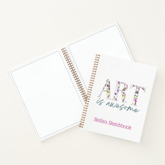 Kunst is Geweldig Persoonlijk  Notitieboek (Binnen)