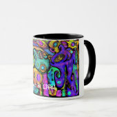 Kunst is het leven! mok (Voorkant rechts)