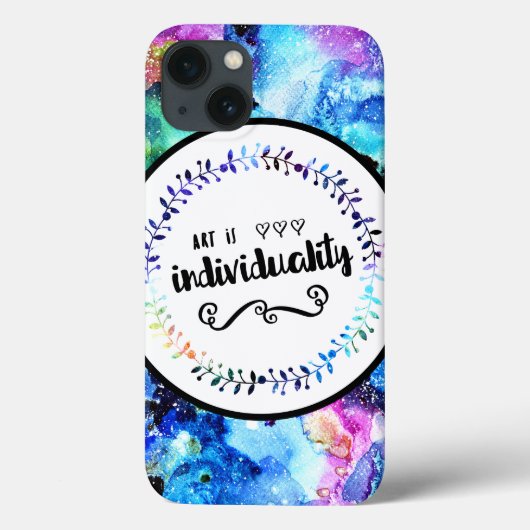 Kunst is individueel Case-Mate iPhone case (Achterkant)