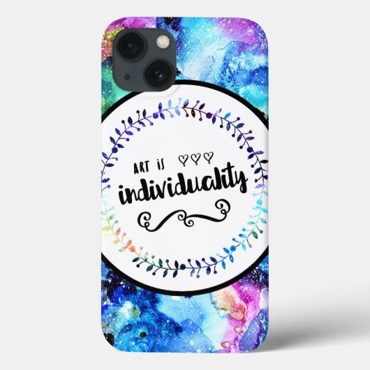 Kunst is individueel Case-Mate iPhone case (Achterkant)