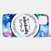 Kunst is individueel Case-Mate iPhone case (Achterkant (horizontaal))