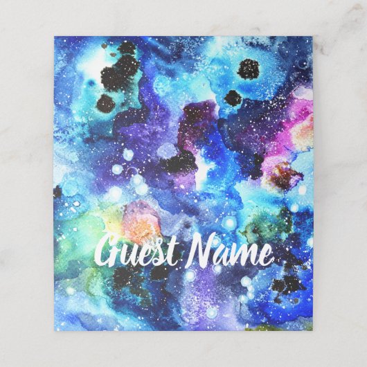 Kunst is individueel plaatskaartje (Buitenkant ongevouwen)