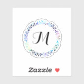 Kunst is individueel sticker (Vel)