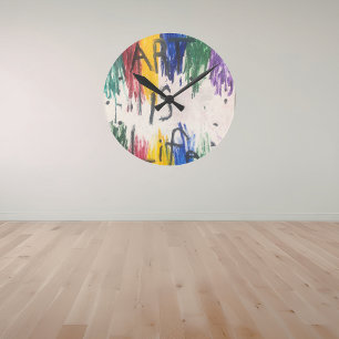KUNST IS LEVEN kleurrijke uitdrukkingen spannend k Ronde Klok