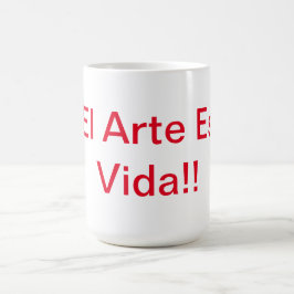 Kunst Is Leven Koffiemok