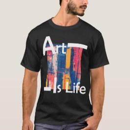 Kunst is leven t-shirt