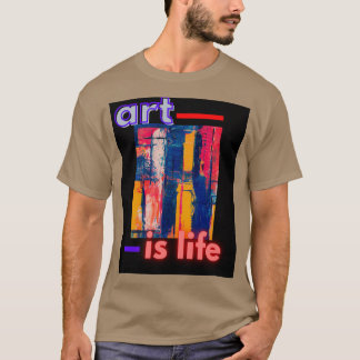Kunst is leven t-shirt