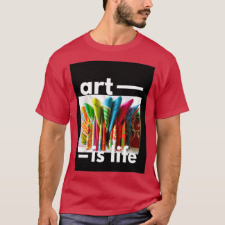 kunst is leven t-shirt