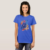 Kunst is mijn leven t-shirt (Voorkant volledig)