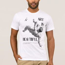Kunst is mooi - Adam valt T-shirt
