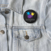 Kunst is niet goedkoop ronde button 5,7 cm (In situ)