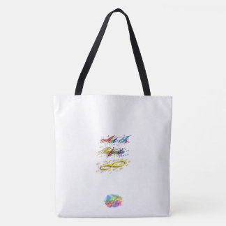 Kunst is oneindig met Bertie Bunny Tote Bag