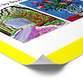 Kunst is Street Art, Immersive Art, Digitale Kunst Poster (Hoek)